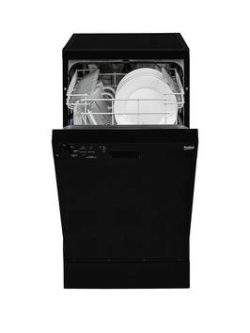 Beko Dfs05010B 10-Place Dishwasher (Black) - Next Day Delivery